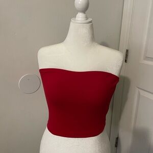 Red Tube Top (Size M)
